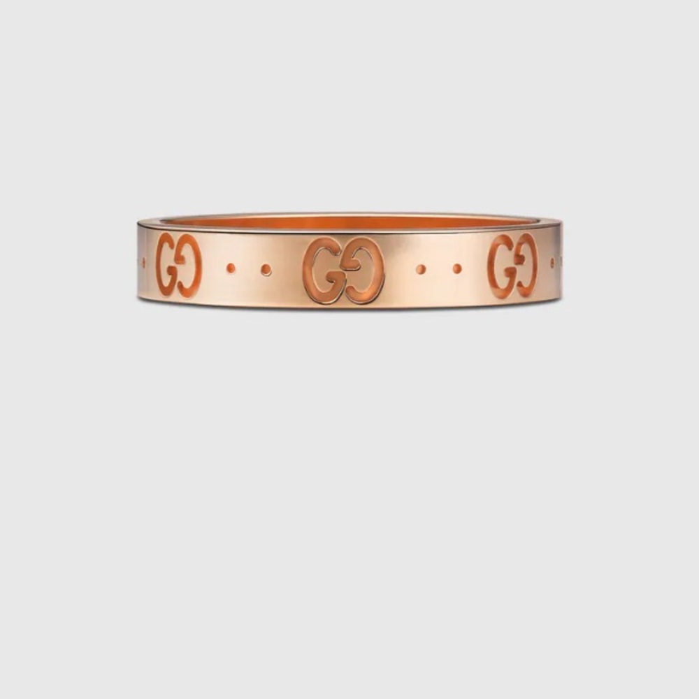 Gucci Thin Icon Band-18K Rose Gold
